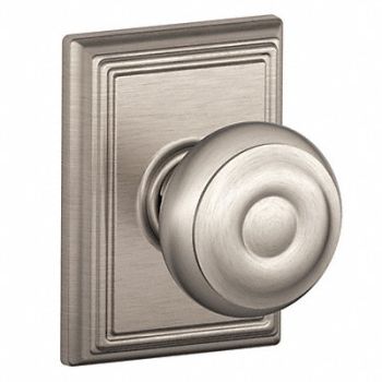 SCHLAGE Knob Lockset Mechanical Passage Grd. 1, 49ZD19