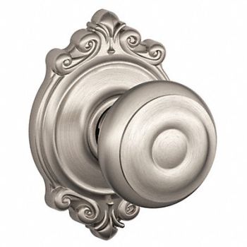 SCHLAGE Knob Lockset Mechanical Passage Grd. 1, 49ZD20