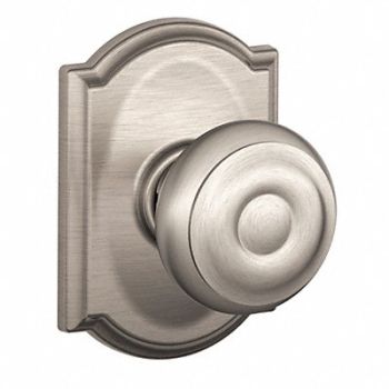 SCHLAGE Knob Lockset Mechanical Passage Grd. 1, 49ZD21
