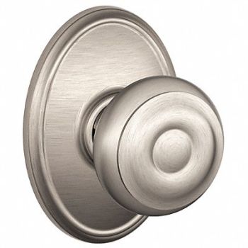 SCHLAGE Knob Lockset Mechanical Passage Grd. 1, 49ZD22