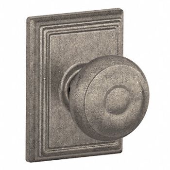 SCHLAGE Knob Lockset Mechanical Passage Grd. 1, 49ZD27