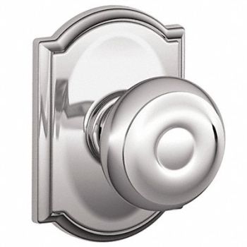 SCHLAGE Knob Lockset Mechanical Passage Grd. 1, 49ZD33