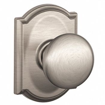 SCHLAGE Knob Lockset Mechanical Passage Grd. 1, 49ZD50