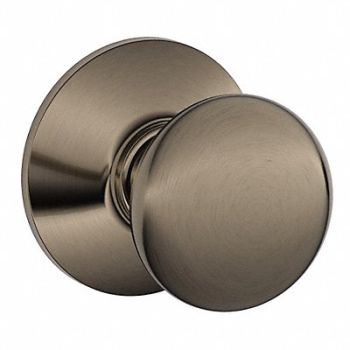 SCHLAGE Knob Lockset Mechanical Passage Grd. 1, 49ZD51