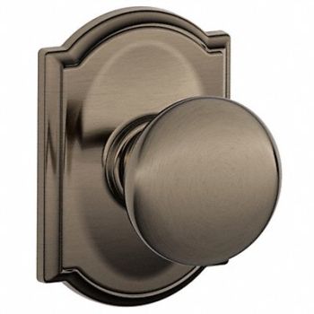 SCHLAGE Knob Lockset Mechanical Passage Grd. 1, 49ZD52
