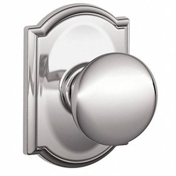SCHLAGE Knob Lockset Mechanical Passage Grd. 1, 49ZD54