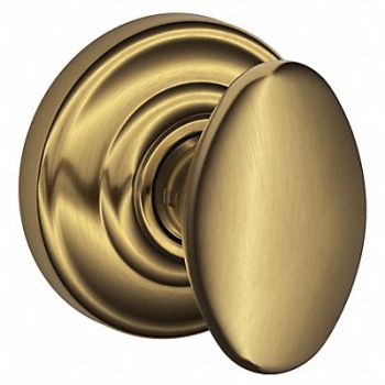 SCHLAGE Knob Lockset Mechanical Passage Grd. 1, 49ZD62