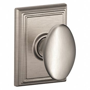 SCHLAGE Knob Lockset Mechanical Passage Grd. 1, 49ZD67