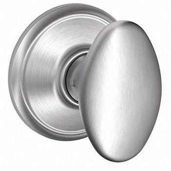 SCHLAGE Knob Lockset Mechanical Passage Grd. 1, 49ZD78