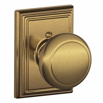 SCHLAGE Knob Lockset Mechanical Dummy Grd. 2, 49ZD90