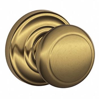 SCHLAGE Knob Lockset Mechanical Dummy Grd. 2, 49ZD91