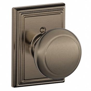 SCHLAGE Knob Lockset Mechanical Dummy Grd. 2, 49ZE03