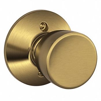 SCHLAGE Knob Lockset Mechanical Grd. 2 F Bell, 49ZE18