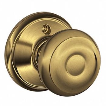 SCHLAGE Knob Lockset Mechanical Dummy Grd. 2, 49ZE25