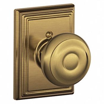 SCHLAGE Knob Lockset Mechanical Dummy Grd. 2, 49ZE26
