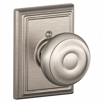 SCHLAGE Knob Lockset Mechanical Dummy Grd. 2, 49ZE31
