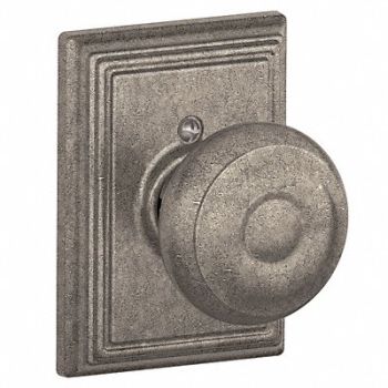 SCHLAGE Knob Lockset Mechanical Dummy Grd. 2, 49ZE40