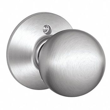 SCHLAGE Knob Lockset Mechanical Dummy Grd. 2, 49ZE64