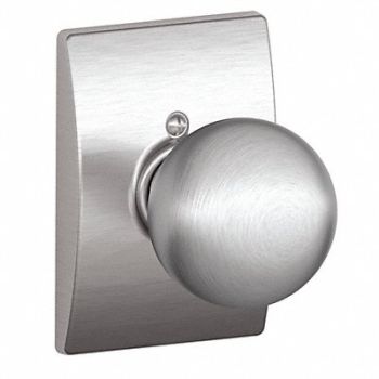 SCHLAGE Knob Lockset Mechanical Dummy Grd. 2, 49ZE65