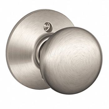 SCHLAGE Knob Lockset Mechanical Dummy Grd. 2, 49ZE73