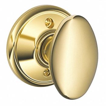 SCHLAGE Knob Lockset Mechanical Dummy Grd. 2, 49ZE84