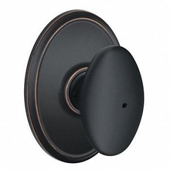 SCHLAGE Knob Lockset Mechanical Privacy Grd. 2, 49ZG05