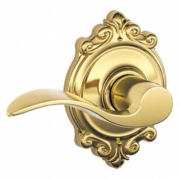SCHLAGE Lever Lockset Mechanical Passage Grd. 2, 49ZG85