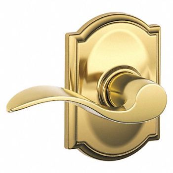 SCHLAGE Lever Lockset Mechanical Passage Grd. 2, 49ZG81