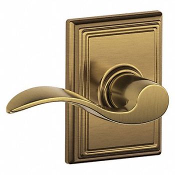 SCHLAGE Lever Lockset Mechanical Passage Grd. 2, 49ZG89
