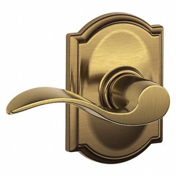 SCHLAGE Lever Lockset Mechanical Passage Grd. 2, 49ZG91
