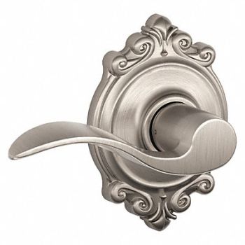 SCHLAGE Lever Lockset Mechanical Passage Grd. 2, 49ZG96