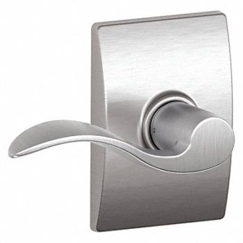 SCHLAGE Lever Lockset Mechanical Passage Grd. 2, 49ZH14