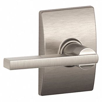 SCHLAGE Lever Lockset Mechanical Passage Grd. 2, 49ZJ34