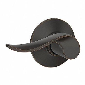 SCHLAGE Lever Lockset Mechanical Passage Grd. 2, 49ZJ58