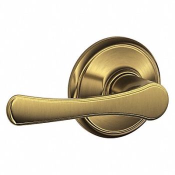 SCHLAGE Lever Lockset Mechanical Passage Grd. 2, 49ZJ86