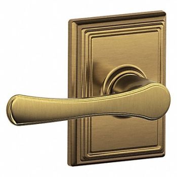 SCHLAGE Lever Lockset Mechanical Passage Grd. 2, 49ZJ87