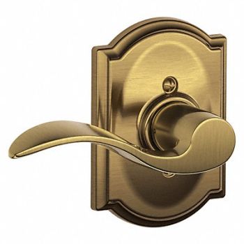 SCHLAGE Lever Lockset Mechanical Dummy Grd. 2, 49ZK12