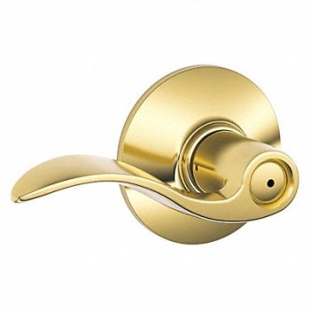 SCHLAGE Lever Lockset Mechanical Privacy Grd. 2, 49ZP06