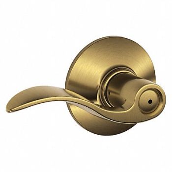 SCHLAGE Lever Lockset Mechanical Privacy Grd. 2, 49ZP07