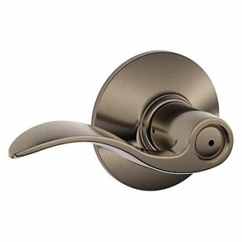 SCHLAGE Lever Lockset Mechanical Privacy Grd. 2, 49ZP09