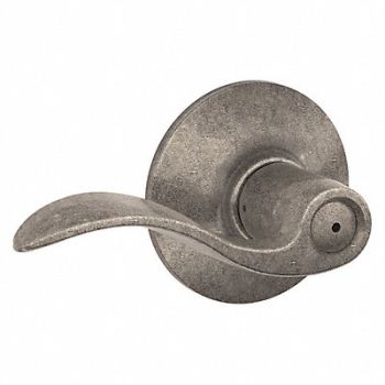 SCHLAGE Lever Lockset Mechanical Privacy Grd. 2, 49ZP10