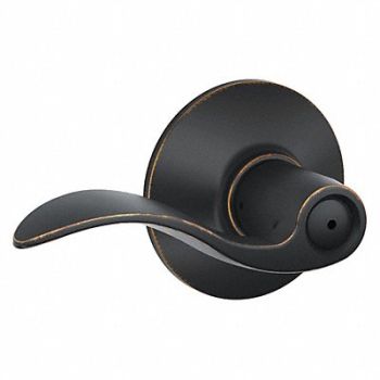 SCHLAGE Lever Lockset Mechanical Privacy Grd. 2, 49ZP13