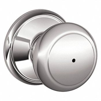 SCHLAGE Knob Lockset Mechanical Privacy Grd. 2, 49ZP19
