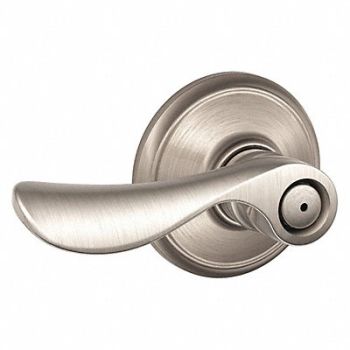 SCHLAGE Lever Lockset Mechanical Privacy Grd. 2, 49ZP33