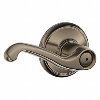 SCHLAGE Lever Lockset Mechanical Privacy Grd. 2, 49ZP53