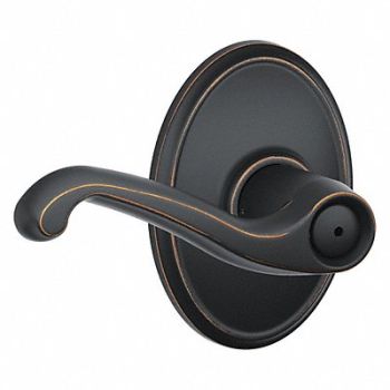 SCHLAGE Lever Lockset Mechanical Privacy Grd. 2, 49ZP58