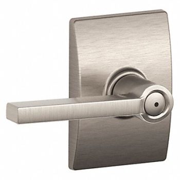 SCHLAGE Lever Lockset Mechanical Privacy Grd. 2, 49ZP63