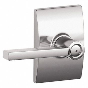 SCHLAGE Lever Lockset Mechanical Privacy Grd. 2, 49ZP66