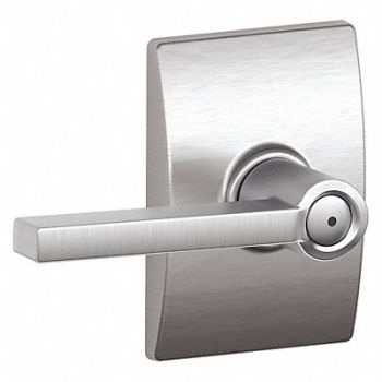 SCHLAGE Lever Lockset Mechanical Privacy Grd. 2, 49ZP68