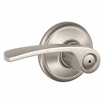SCHLAGE Lever Lockset Mechanical Privacy Grd. 2, 49ZP72